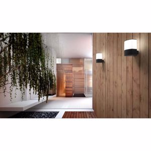 Faro datna outdoor wall lamp grey and white