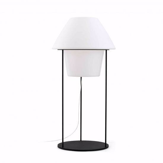 Faro versus black metal structure 79cm for versus lamp