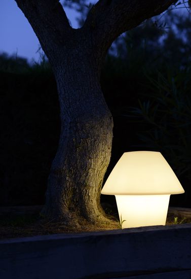 Faro versus outdoor table lamp white 48cm