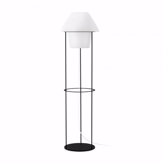 Faro versus black metal structure 153cm for versus lamp