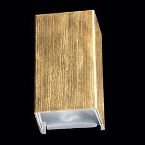 Picture of Sikrea led wall lamp gold leaf 2x5w 3400k driv incl