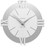 Callea design modern wall clock louis white