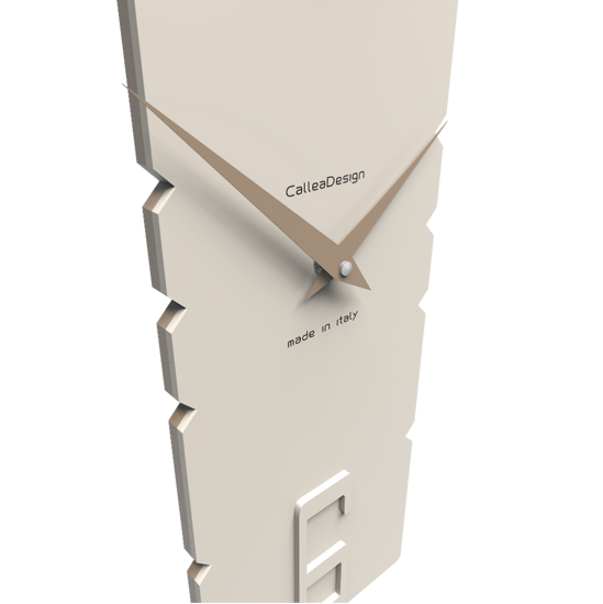 Picture of Callea design modern pendulum clocks rock flax