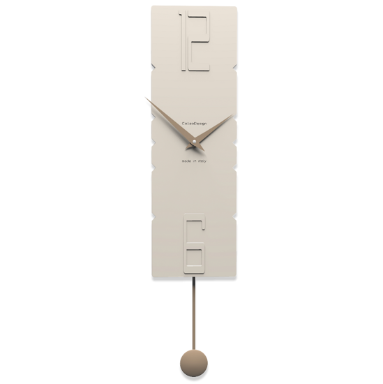 Callea design modern pendulum clocks rock flax