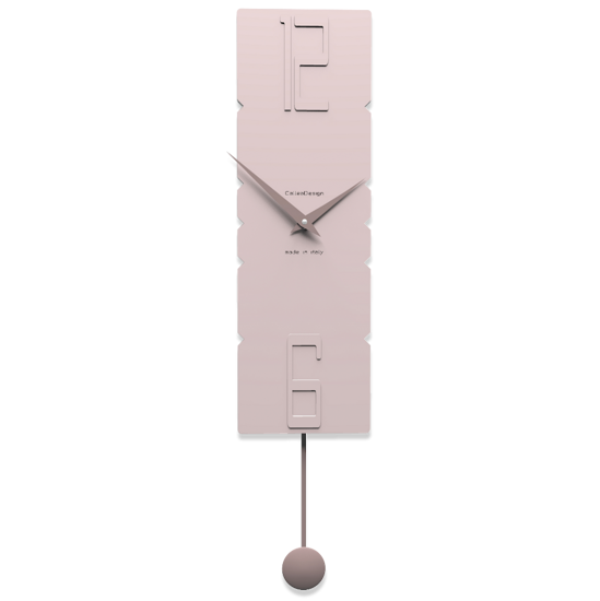 Picture of Callea design modern pendulum clocks rock pink sand