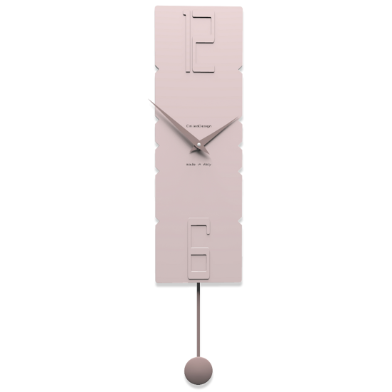 Callea design modern pendulum clocks rock pink sand