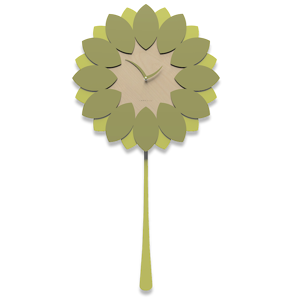 Callea design modern pendulum flip olive green