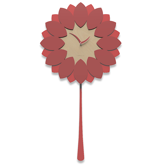 Picture of Callea design modern pendulum flip ruby