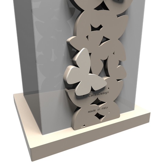 Picture of Callea design tan umbrella rack butterflies