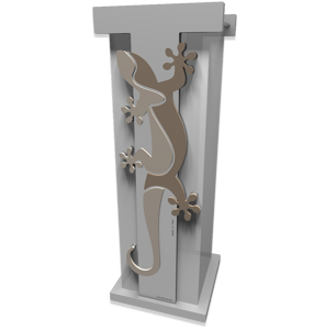 Picture of Callea design modern umbrella rack gecko sand