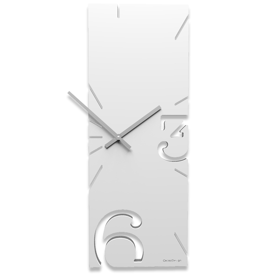 Picture of Callea design white wall clock greg