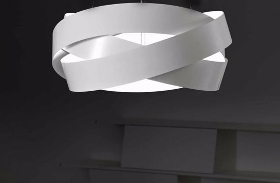 Picture of Marchetti pura ceiling lamp 60 white 3xe27