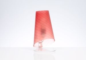 Picture of Emporium boemia bedside lamp red