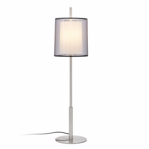 Picture of Faro saba table or bedside lamp with double shade cylindrical