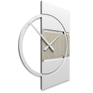 Picture of Callea design wall clock adam modern design breeze oak