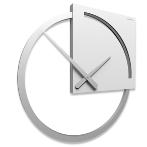 Picture of Callea design karl wall clock modern design white
