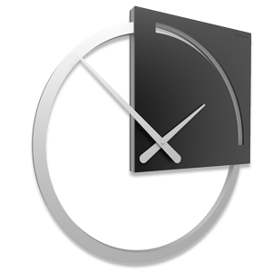 Picture of Callea design karl wall clock modern design black