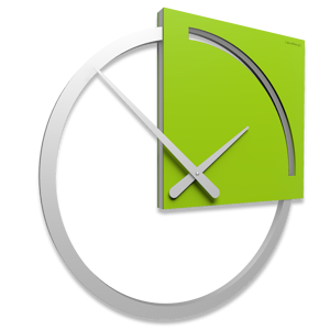 Picture of Callea design karl wall clock modern design apple green