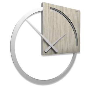 Callea design karl wall clock modern design breeze oak