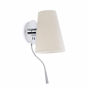 Picture of Faro barcelona lupe double wall bedside lamp led reader