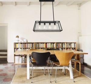 Picture of Faro barcelona rose suspension for table living room kitchen