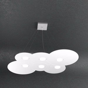 Picture of Toplight cloud white modern chandelier led 6 lights