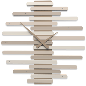 Picture of Callea design venetian modern wall clock caffelatte