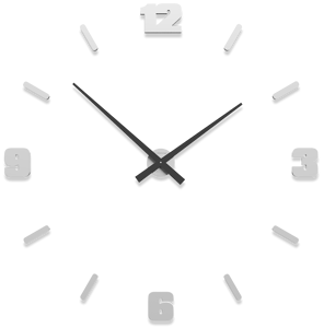 Picture of Callea design michelangelo white modular wall clock  ø100cm