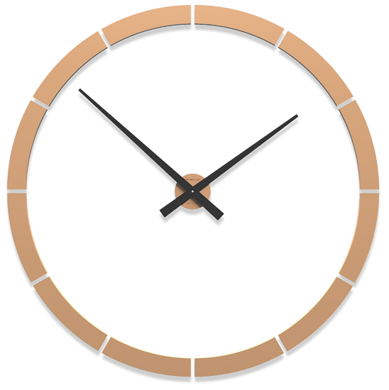 Picture of Callea design giotto big wall sticker clock ø100cm light peach