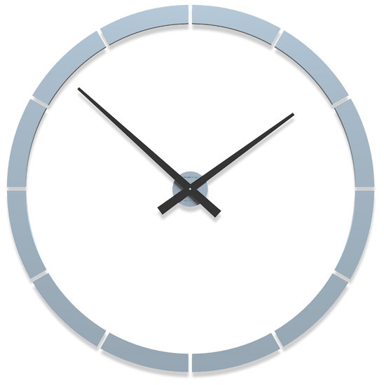 Picture of Callea design giotto big wall sticker clock ø100cm light blue