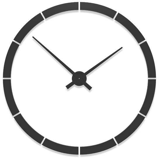 Picture of Callea design giotto big wall sticker clock ø100cm black