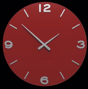 Callea design modern wall clock smarty ruby