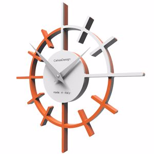Callea crosshair original wall clock ø29 in orange colour