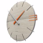 Callea design mike wall clock in breeze oak colour original style