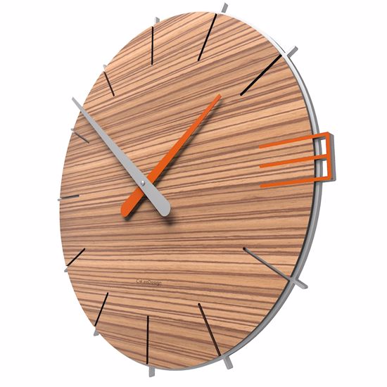 Picture of Callea design mike wall clock original style in zingana colour