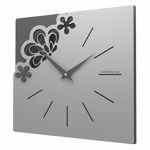 Callea design merletto small refined wall clock 30cm aluminium colour