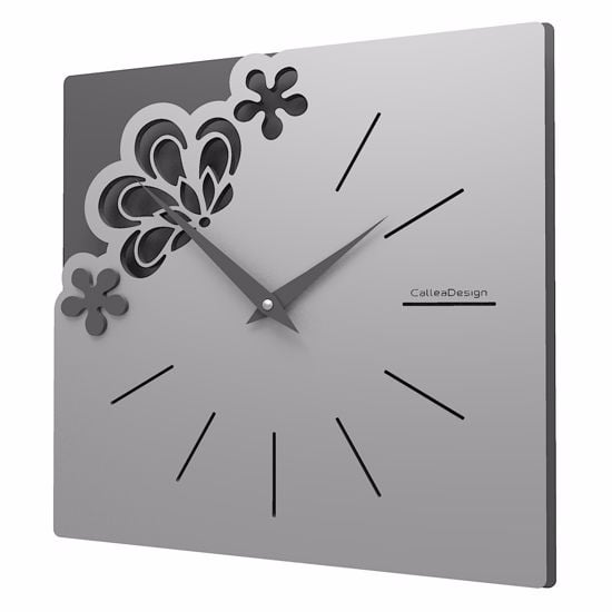 Picture of Callea design merletto small refined wall clock 30cm aluminium colour