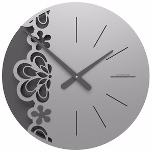 Picture of Callea big merletto wall clock ø45 in aluminium colour