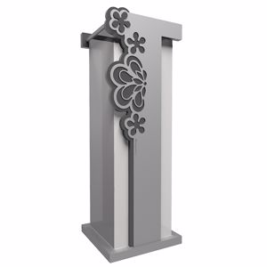 Picture of Callea design merletto mdoern umbrella rack in aluminium co lour