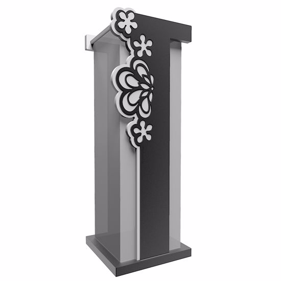 Picture of Callea design merletto umbrella rack original design black colour