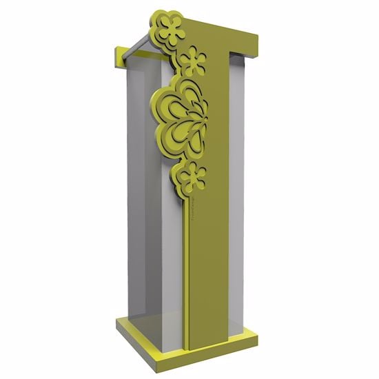 Picture of Callea design merletto new umbrella rack mdoern design olive green colour