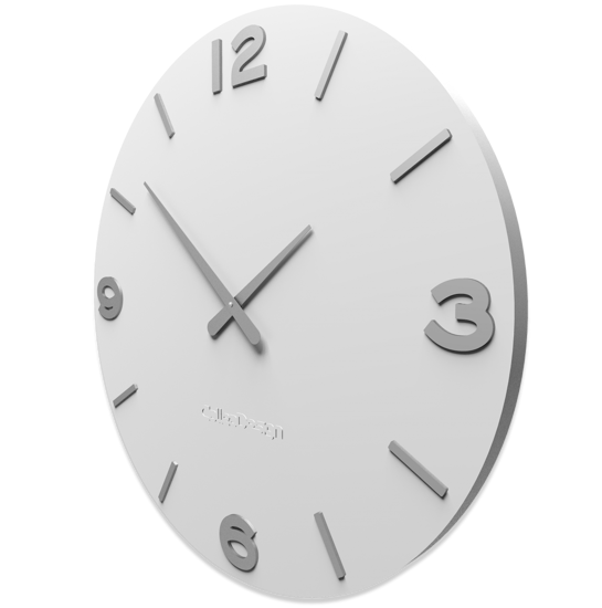 Picture of Callea design modern wall clock smarty white