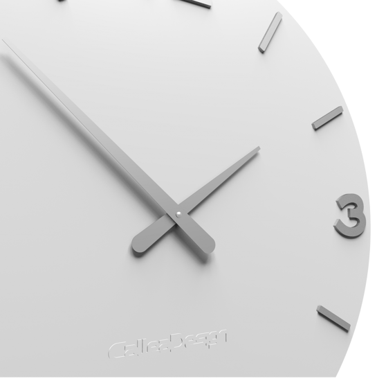 Picture of Callea design modern wall clock smarty white