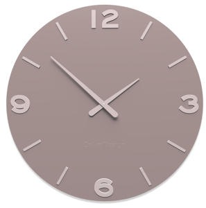 Picture of Callea design modern wall clock smarty plum grey