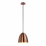Cone vintage pendant light ø20cm brushed copper coloured
