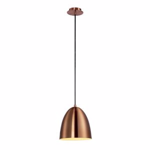 Picture of Cone vintage pendant light ø20cm brushed copper coloured