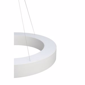 Picture of Slv medo 90 ring big suspension light ø90cm  white ring modern design