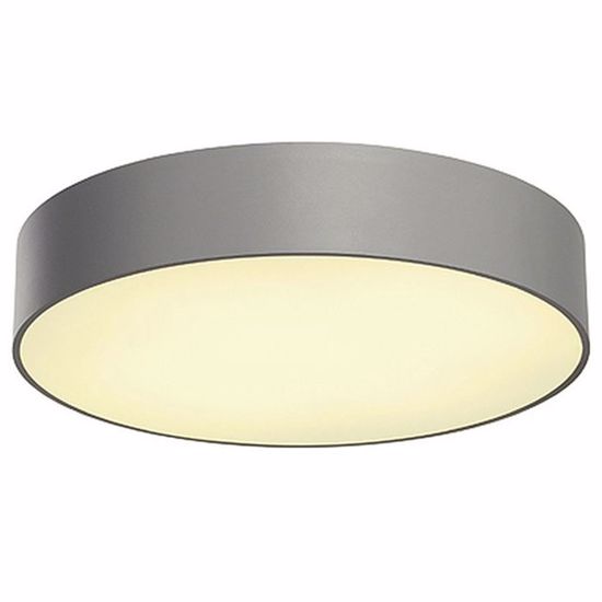 Slv medo 40 led slim ceiling light ø38cm white cylinder