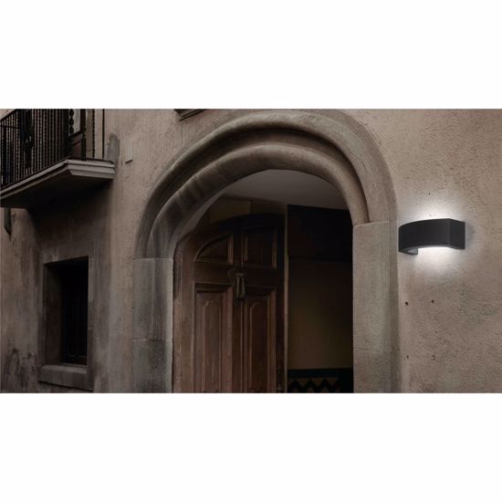 Picture of Outdoor wall light ip54 dark grey finishing indirect light