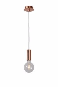 Picture of Filament led lampholder satin copper metal lamp